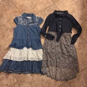 2 Girls Casual Dresses